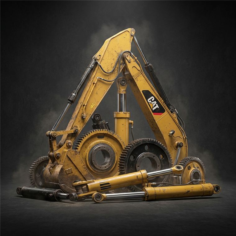 Heavy machinery imagery used across the Eminent LLC website