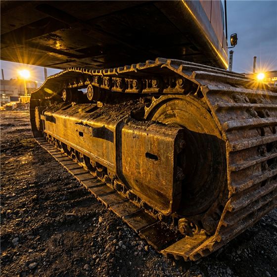 Undercarriage component photography used on the Eminent LLC website